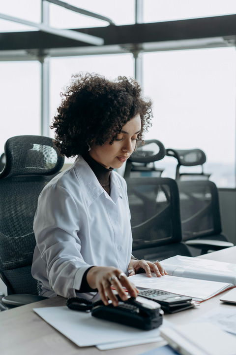 bookkeeping woman