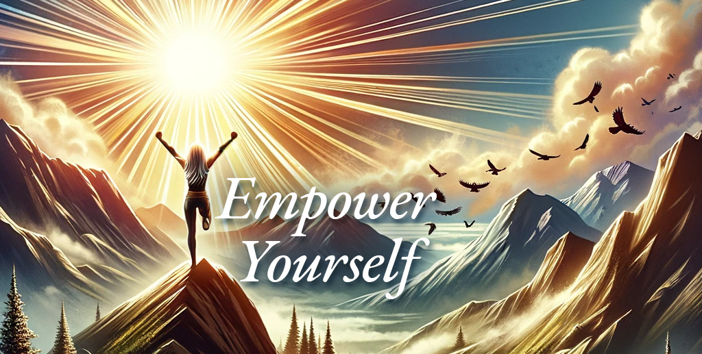 yoga mountain empower yourself